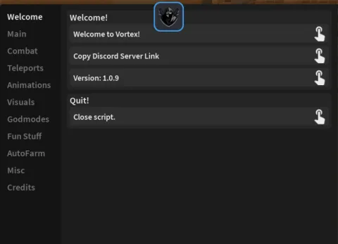 Vortex (Da Hood) script GUI