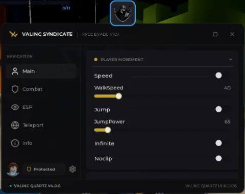 Valinc Syndicate script GUI