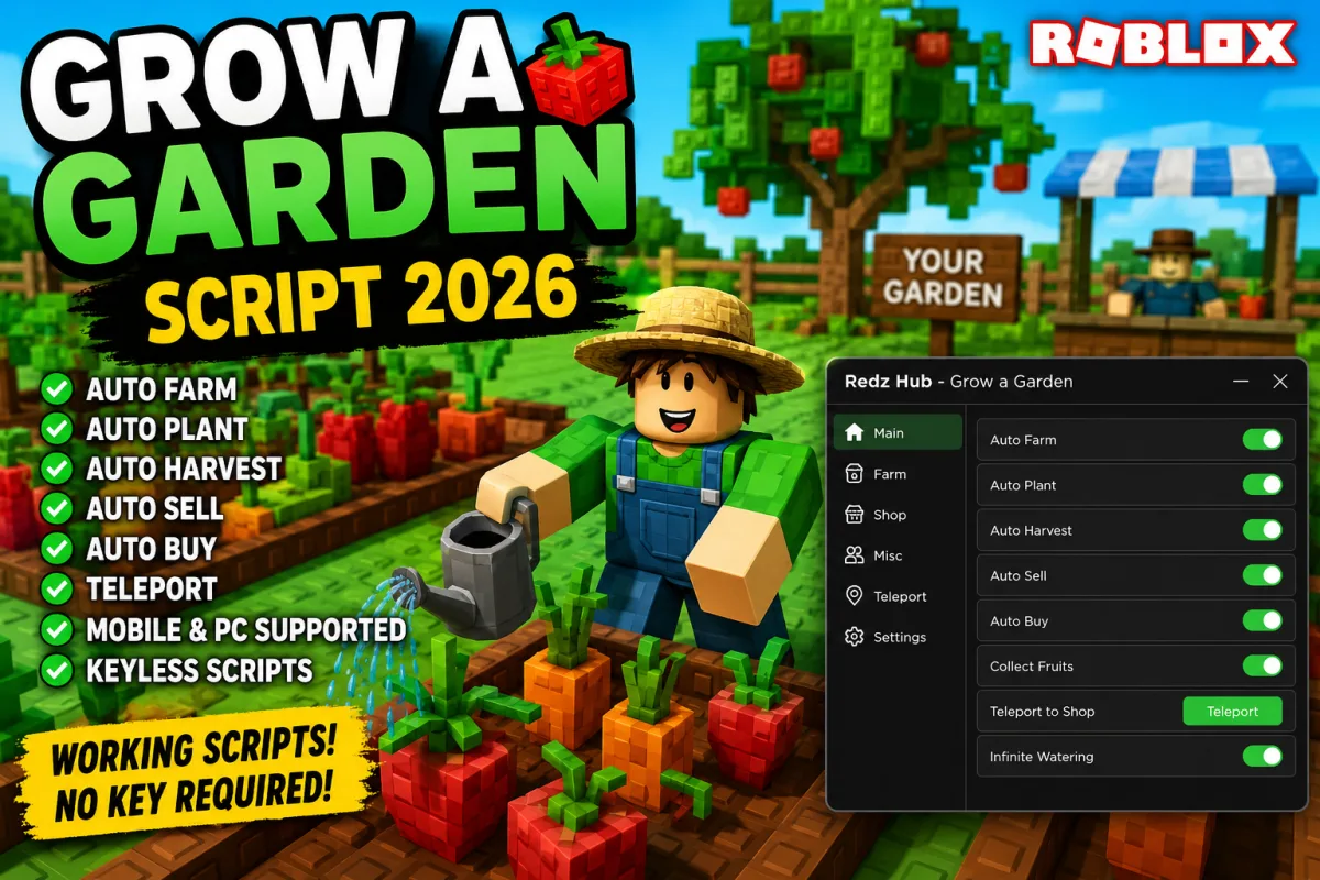 Grow a Garden script overview