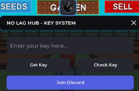 No Lag Hub V2 script GUI
