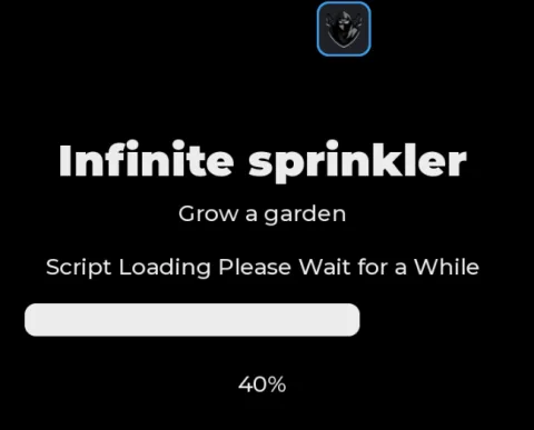 Infinite Watering Sprinkler script GUI
