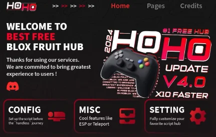Submitting the HoHo Hub key
