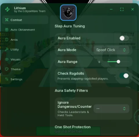 Lithium Hub script GUI