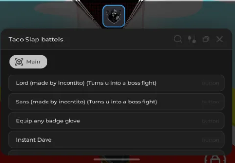 Taco Slap script GUI