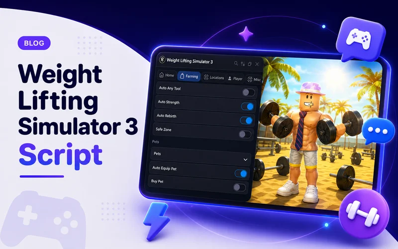 Weight Lifting Simulator 3 script