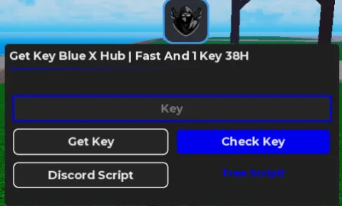 Blue X Hub script GUI
