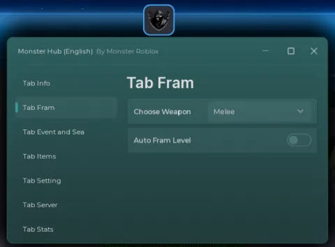 Monster Hub script GUI