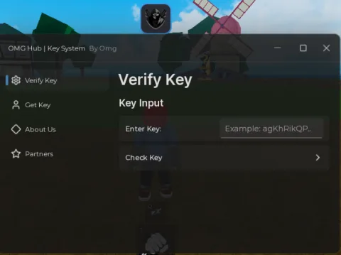 OMG Hub script GUI