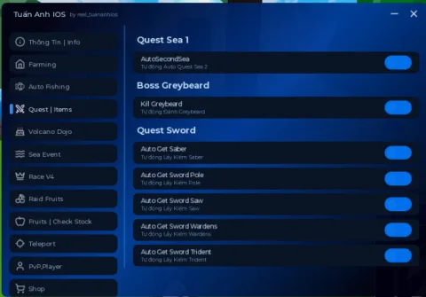Tuan Anh iOS script GUI